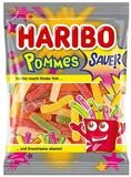 HARIBO S&uuml;&szlig;igkeit, Haribo Pommes Sauer Saure gezuckerte Fruchtgummi Pommes 175g