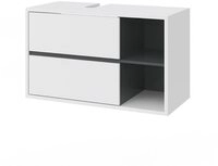 Vicco Waschbeckenunterschrank Viola, Wei&szlig;/Anthrazit, 100 x 60 cm (1-St)