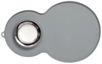 Catit Napfunterlage Silikonmatte Erdnuss grau