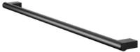 Keuco Handtuchstange Plan, 85 cm, Metall schwarz matt, Made in Germany, Wandmontage