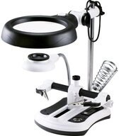 TOOLCRAFT Lupenlampe LED-Lupenleuchte helligkeit auf zwei Ebenen TO-7427316, dimmbar