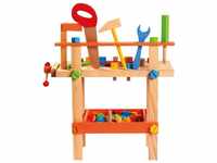 Bino Toy workbench with tools (82149)
