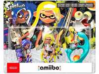 Nintendo amiibo 3er Set Octoling Inkling Salmonid Splatoon 3 Collection
