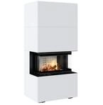 Kratki Kamineins&auml;tze NBC/EASY BOX 7kW &Oslash;160 Bianco &ndash; Kaminbausatz wei&szlig; &