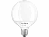 Ledvance LED-Leuchtmittel Smart Wifi LED E27 Lampe dimmbar Globe95 RGBW 14W