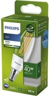 Philips Philips LED CLA 40W B35 E14 3000K Lichtlampe Elektro-Kabel, E14,