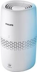 Philips Luftbefeuchter HU2510/10 2000 Serie, 2 l Wassertank, f&uuml;r 31 m&sup2; R&auml;ume, mit