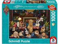 Schmidt-Spiele Puzzle Bunter Abend im Salon Brigid Ashwood (1000 Teile)