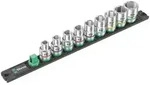 Wera Steckschl&uuml;ssel Wera C Imperial Steckschl&uuml;sselsatz z&ouml;llig 1/2" 9teilig