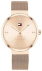 Tommy Hilfiger Quarzuhr LIBERTY 1782218, Armbanduhr, Damenuhr, Edelstahlarmband,