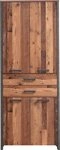 FORTE Aktenschrank Clif Mehrzweckschrank im Industriestil, Breite 86 cm x H&ouml;he...