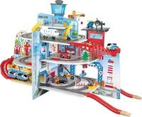 Hape Spielzeug-Eisenbahn E3768 Mega City Eisenbahn Set