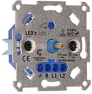 LED's light Drehdimmer 0190014 Universaldimmer, 3-250 W Markenkompatibel flache