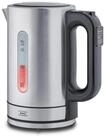 KHG Wasserkocher WK-1703 ES aus Edelstahl, 1,7 Liter, 5 Temperaturstufen 50-100&deg;C,