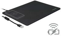 Delock Mauspad DELOCK USB Mauspad mit kabelloser Ladefunktion