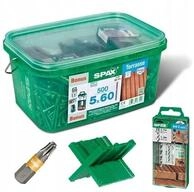 SPAX Schraube Terrassenschraube Bonus Set, (500 St)