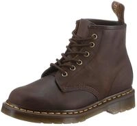DR. MARTENS 6 Eye Boot 101 CRAZY HORSE Schn&uuml;rboots Boots, Stiefel mit gepolsterter