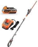 FUXTEC Akku-Heckenschere FX-E1HH20-SET, 2Ah-Akku, 25cm Scherenl&auml;nge, 20V, max. 15mm