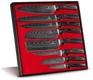 K&uuml;chenkompane Messer-Set K&uuml;chenmesser Set 8-teilig &ndash; Asiatisches Edelstahl