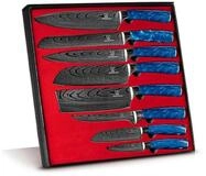 K&uuml;chenkompane Messer-Set Asiatisches Messerset Shiburu 8-teiliges K&uuml;chenmesser Set