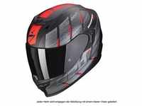 Scorpion Exo Motorradhelm 520 Evo Air Maha schwarz-rot matt, Integralhelm aufpumpbare