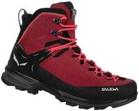 Salewa MTN Trainer 2 Mid GTX (Alpine, Veloursleder, wasserdicht) rot Damen