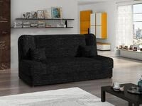 MIRJAN24 Schlafsofa Jonas, mit Bettkasten und Schlaffunktion, zwei Kissen,