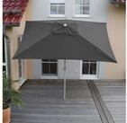 MCW Sonnenschirm Castellammare, Kippbar, L&uuml;ftungsschlitz, rechteckig, UV-Schutz 50+