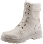 TOM TAILOR Schn&uuml;rboots Winterstiefel mit Logopr&auml;gung an der Ferse