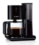BOSCH Filterkaffeemaschine Styline TKA8013, Aroma Sensor, Aromaschutz-Glaskanne 1,25