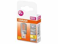 Osram LED-Leuchtmittel Doppelpack LED STAR PIN 50 G9 Stift, G9