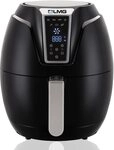 LMG Germany Hei&szlig;luftfritteuse GLA610, 1400 W, Touchdisplay, 3,2 L, leise, 7