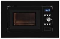 exquisit Einbau-Mikrowelle EMW 1770-G-D-030 schwarz, 17 l, 30 Sekunden maximale