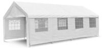 VCM Faltpavillon Festzelt, 4x8 Meter PE wasserdicht