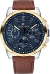 Tommy Hilfiger Multifunktionsuhr DECKER 1791561, Quarzuhr, Armbanduhr, Herrenuhr,
