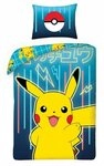 POK&Eacute;MON Bettw&auml;sche Pokemon GO Pikachu Kinderbettw&auml;sche 140 x 200 cm