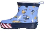 Playshoes Gummistiefel Halbschaft Baustelle Gummistiefel blau 18 EU