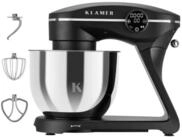 KLAMER K&uuml;chenmaschine 1800W, 6L Edelstahl-Sch&uuml;ssel, Knetmaschine mit 10