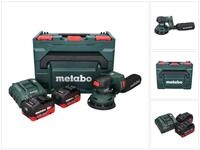 metabo Akku-Exzenterschleifer SXA 18 LTX 125 BL 18 V 125 mm Brushless + 2x Akku...