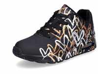 Skechers UNO - METALLIC LOVE Sneaker mit trendigen Metallic-Print,...