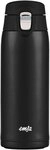 Emsa Thermobecher Travel Mug, Edelstahl, Kunststoff, 0,4L, leicht, Edelstahl,