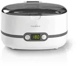 Nedis Ultraschallreiniger JECL110WT, Ultraschall-Reinigung, Timer, LED-Anzeige f&uuml;r