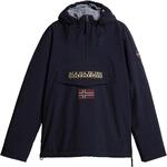 Anorak NAPAPIJRI "RAINFOREST WINTER 3 DARK GREY SOLID", Herren, Gr. L, blau (blu