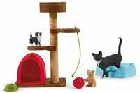 Schleich&reg; Spielfigur FARM WORLD, Spielspa&szlig; f&uuml;r niedliche Katzen (42501),...
