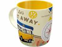 Nostalgic Art Kaffeebecher VW Bulli T1 "Let's get away" 330ml