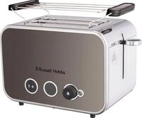 RUSSELL HOBBS Toaster Distinctions Titanium 26432-56, 2 kurze Schlitze, f&uuml;r 2