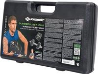 Schildkr&ouml;t-Fitness Hantel-Set KURZ-HANTELSET 10kg im ABS-Kunststo