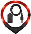LEUCHTIE Leuchthalsband LEUCHTIE Easy Charge Bewegungssensor rot 55