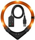 LEUCHTIE Leuchthalsband LEUCHTIE Easy Charge Bewegungssensor sunset-orange 50