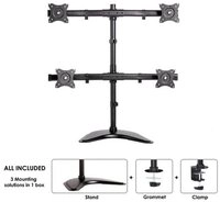 Neomounts by Newstar Monitor-Halterung Flachbild Tischhalterung NM-D335D4BLACK